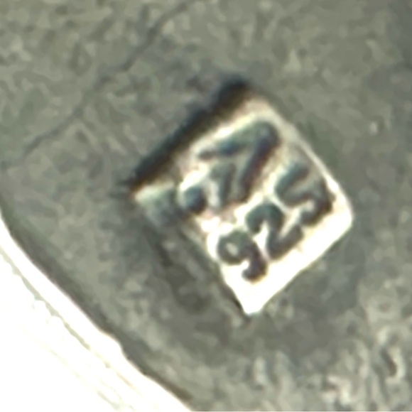 Silpada Retired Vintage R1646 Sterling Silver Hammered Ring Size 6.5 - Picture 7 of 10